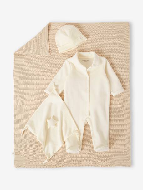 4-Piece Newborn Set for Babies ecru 