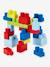 Rolly, Construction Bricks, 40 Pieces - Les Maxi - ECOIFFIER blue 