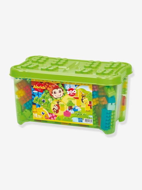 Jungle Set, 200 Pieces - Abrick - ECOIFFIER green 