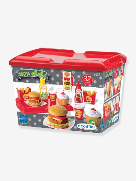 Hamburger Set - ECOIFFIER red 