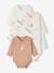 Pack of 5 Long Sleeve Bodysuits for Newborn Babies rosy 