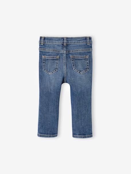 Straight Leg Jeans for Babies, Basics stone 