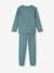 Pack of 2 'Bear' Pyjamas in Rib Knit for Boys emerald green 