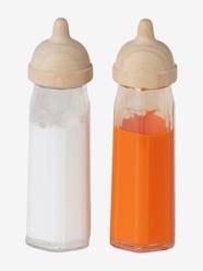 Toys-Dolls & Soft Dolls-Set of 2 Magic Feeding Bottles for Baby Doll in FSC® Wood