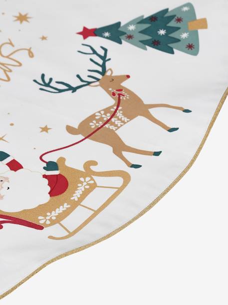 Nutcracker Christmas Tree Skirt white 