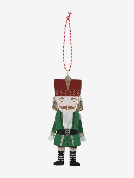 Pack of 2 Wooden Figures, Nutcracker green 