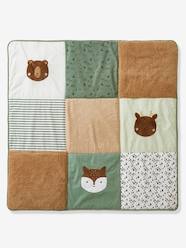Bedding & Decor-Decoration-Floor Cushions & Cushions-Padded Play Mat, Green Forest
