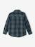 Chequered Shirt for Boys fir green 