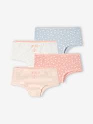 Girls-Pack of 4 Fancy Briefs for Girls, Basics