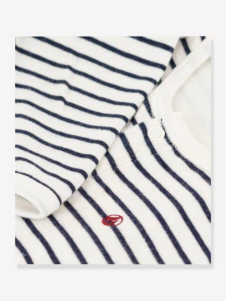 Bodyjama, PETIT BATEAU printed white 