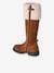 Riding Boots, Furry Lining & Zip, for Girls brown 