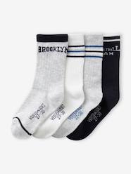 Pack of 5 Pairs of Sports Socks for Boys