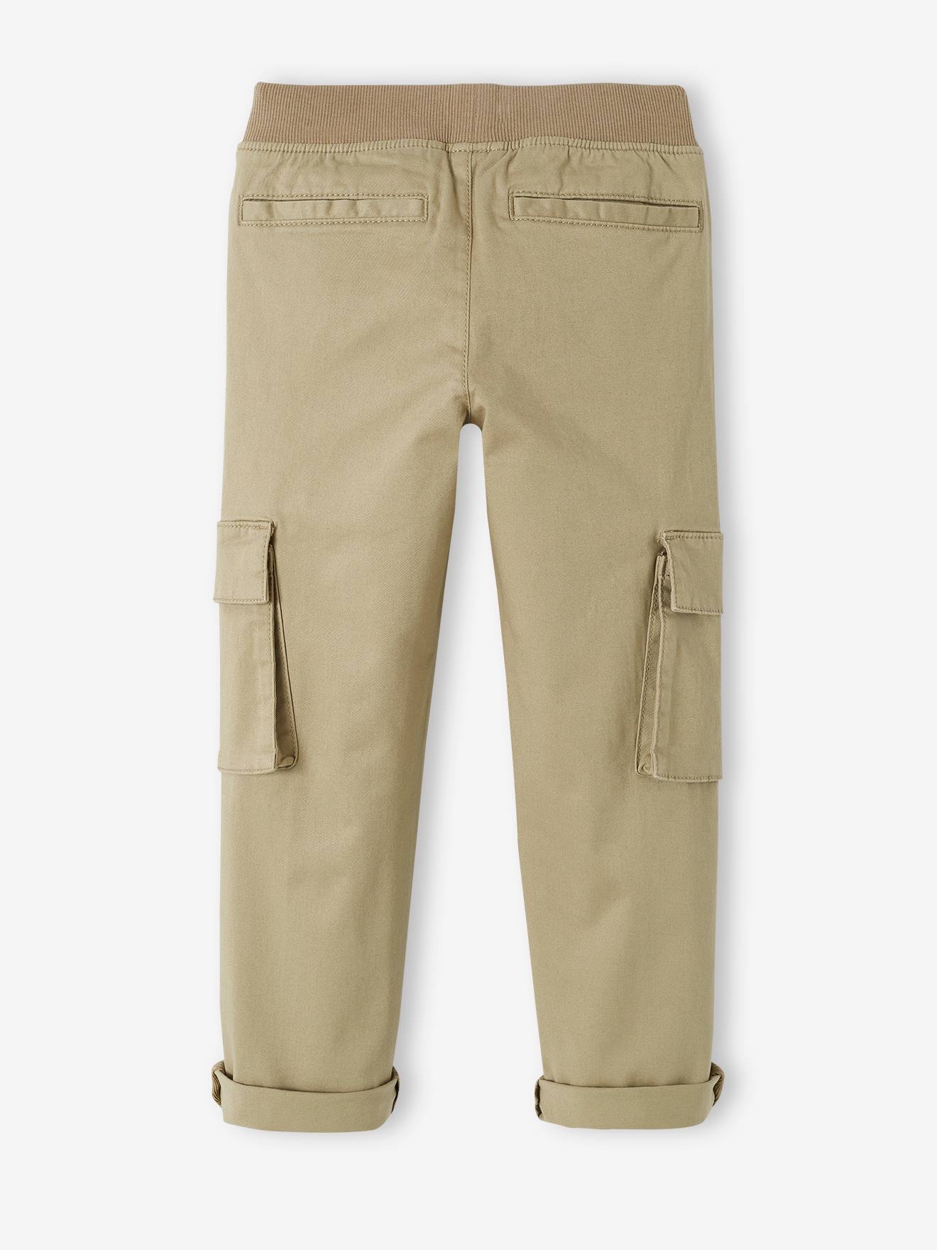 Tan best sale cargo trousers