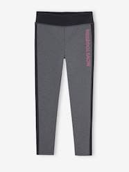 Girls-Leggings-Sports Leggings with Stripe Down the Sides, for Girls