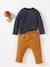 Grandad-Style Long-Sleeved Top for Baby Boys BEIGE LIGHT SOLID+Dark Blue+Dark Green+peach 