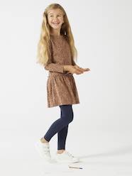 Girls-Long Sleeve Printed Dress for Girls