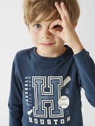 Boys-Basics Long Sleeve Top with Fun or Graphic Motif for Boys