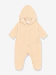 -Hooded Pramsuit in Sherpa for Babies, PETIT BATEAU