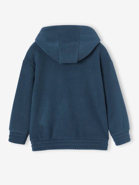 Hoodie in Polar Fleece for Boys night blue 