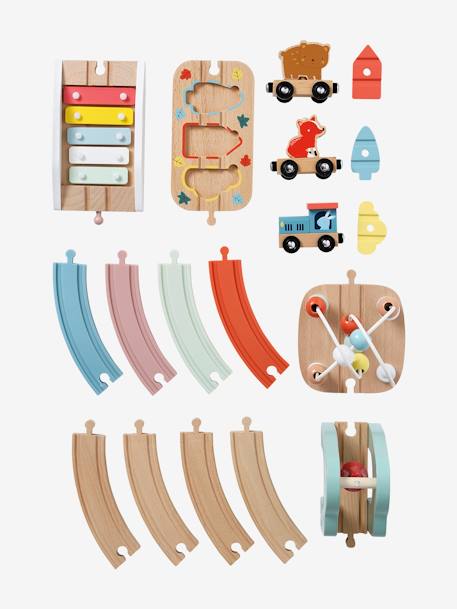 My First Railway Set (12 Pieces) in FSC® Wood wood 