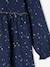 Occasion Wear Dress with Iridescent Stars Motifs for Girls green+navy blue+red 