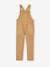 Carpenter Style Dungarees for Girls taupe 