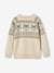 Jacquard Jumper for Boys marl white 