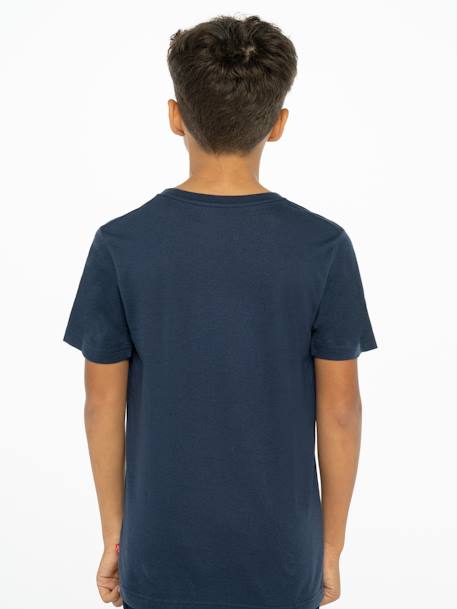 Batwing T-Shirt by Levi's® blue+white 