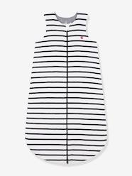 -Striped Baby Sleeping Bag in Cotton, PETIT BATEAU