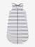 Striped Baby Sleeping Bag in Cotton, PETIT BATEAU printed white 