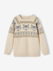 Boys-Jacquard Jumper for Boys