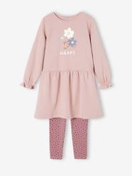 Fleece Dress & Leggings Combo, for Girls