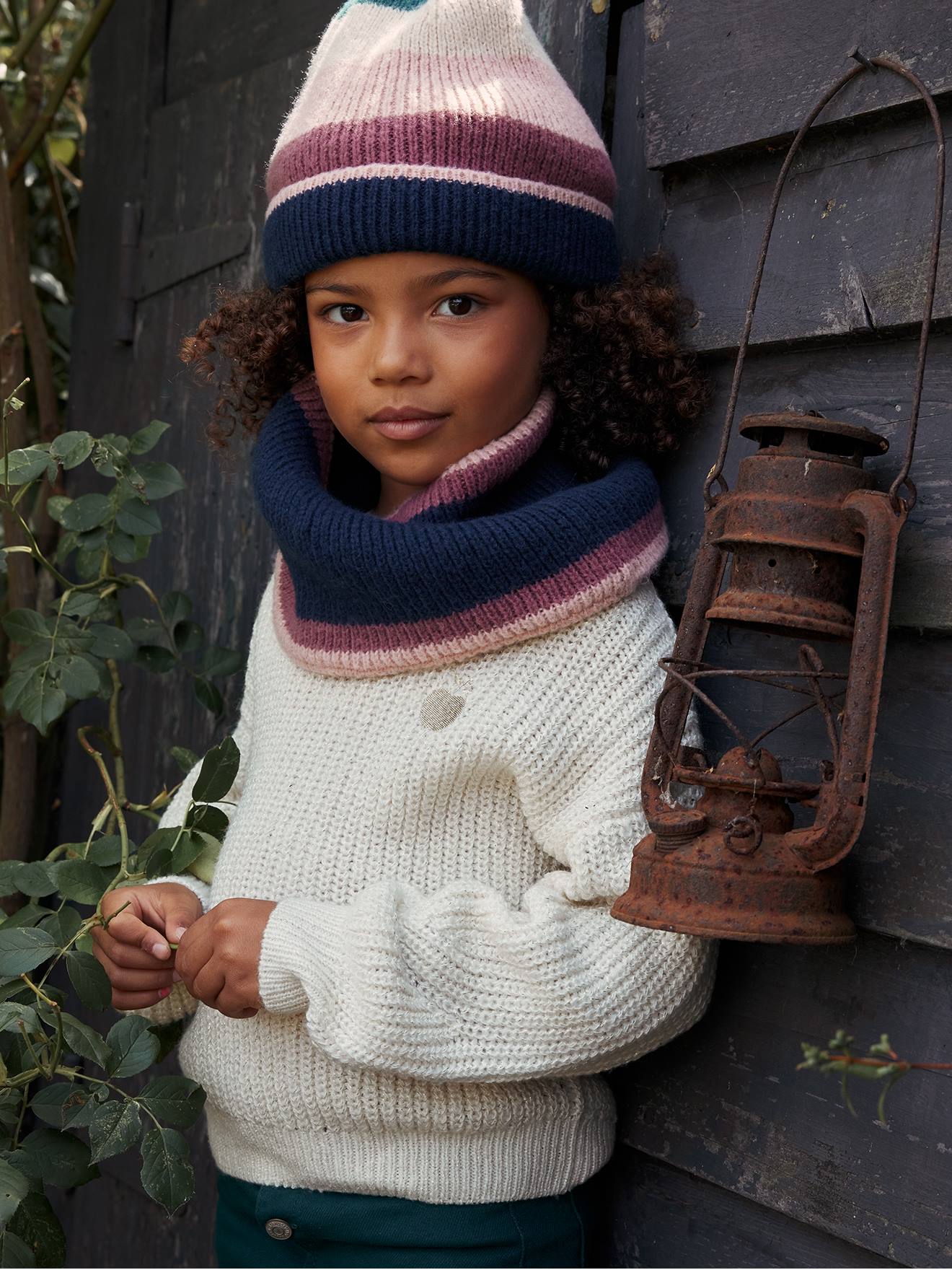 Girls knit outlet jumper