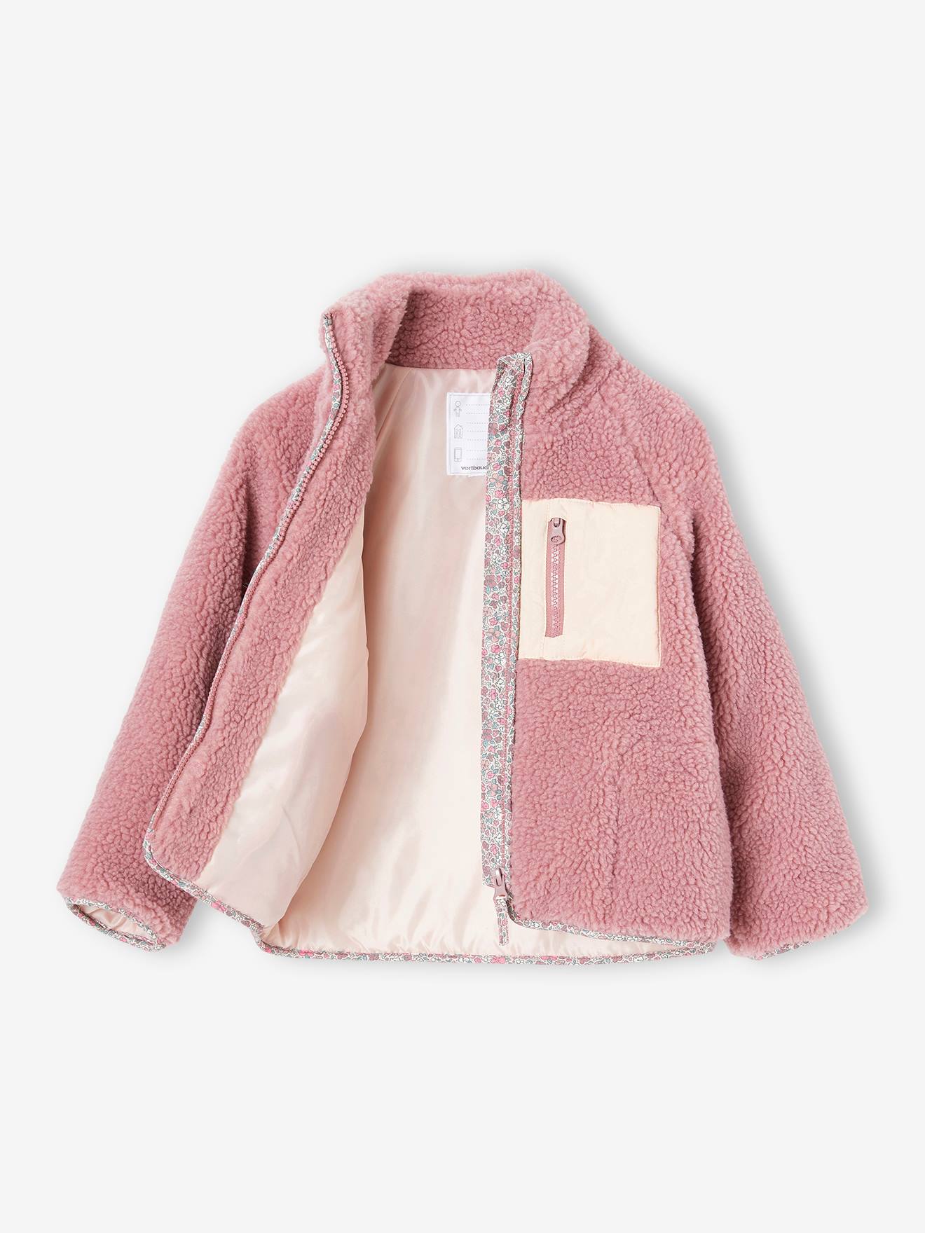 Baby girl hot sale sherpa jacket