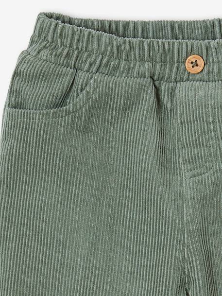 Corduroy Trousers for Babies lichen 