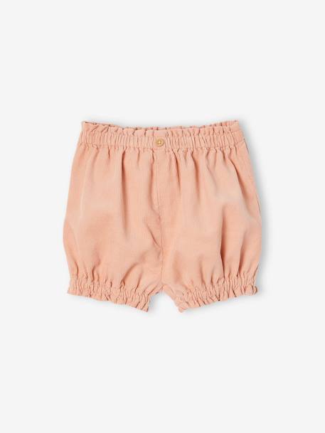 Pack of 2 Velour Bloomers for Babies old rose 