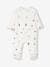 Christmas Special Gift Set: Velour Sleepsuit + Bib for Babies ecru 