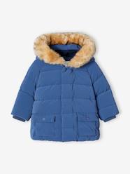 Lined Padded Jacket with Hood for Babies