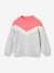 Colourblock-Effect Jumper for Girls marl grey 