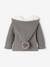 Hooded Cardigan for Babies, Faux Fur Lining Light Pink+marl grey+night blue 