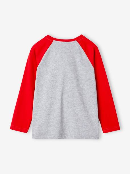 Father Christmas Top for Boys red 