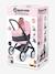 3-in-1 Maxi Cosi Pushchair with Carrycot - SMOBY green+rose 