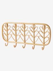 Bedding & Decor-Decoration-Wall & Coat Hooks-Rattan Coat Rack, Nature