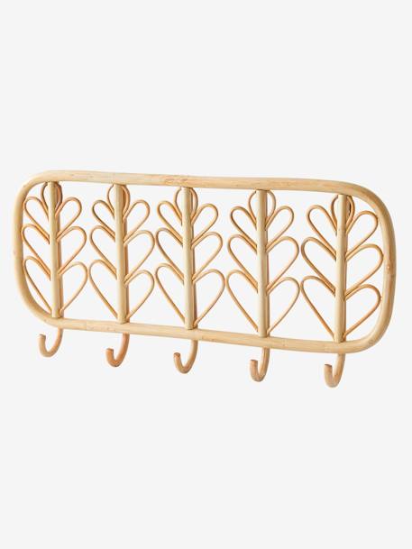 Rattan Coat Rack, Nature wood 