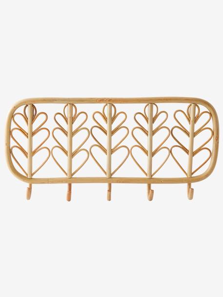 Rattan Coat Rack, Nature wood 