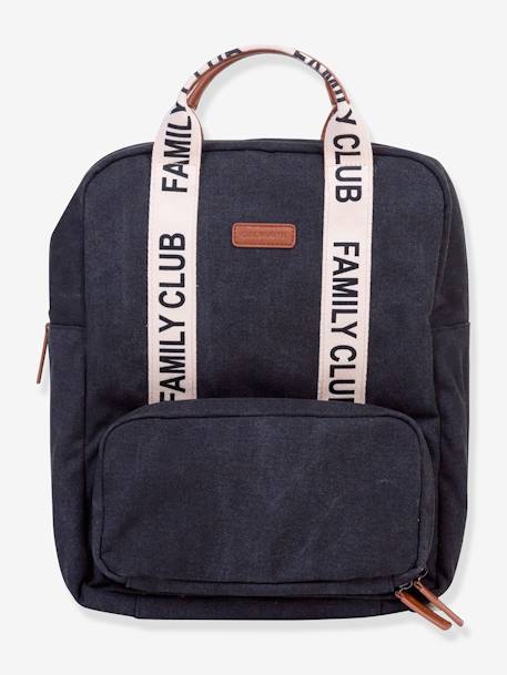 Changing Backpack, Family Club Signature by CHILDHOME black+ecru 