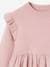 Occasion-Wear Tricot & Tulle Dress for Girls pale pink 