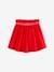 Christmas Special Skater Skirt in Glittery Corduroy for Girls red 