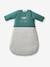 Dual Fabric Baby Sleeping Bag with Detachable Sleeves, Dragon marl grey 