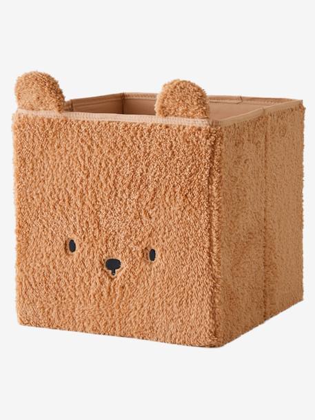 Sherpa Bear Storage Bin camel 